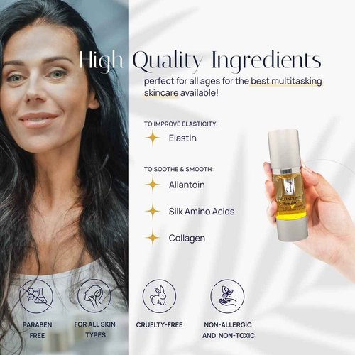 Distinction Firmalift Firming Face & Eye Serum – Anti Aging Serum Lotion Cream and Moisturizer | Helps Reduce the Appearance of Fine Lines and Wrinkles, Soothes (1 Fl Oz, 2 Pack)