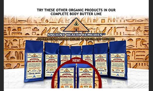 ANCIENT HEALTH REMEDIES Organic Unrefined Raw NATURAL COCOA (CACAO) BUTTER BLOCK Bulk Size Rich Chocolate Aroma For Lip Balms DIY Base for Body Butter (16oz)