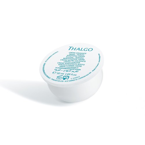 THALGO Soothing cream from the professional product line CICA Marin. Repairs, soothes and strengthens sensitive and weakened skin. Environmentally friendly refill capsule