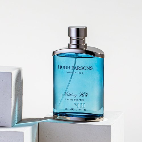Hugh Parsons Eau de Parfum Spray for Men | Men's Perfume Gifts Long Lasting Fragrance Masculine EDP | Fresh Scent Pour Homme Notes of Bergamot, Lemon, Jasmine, Lavender Ambroxan 3.4oz (Notting Hill)
