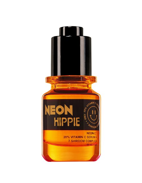 Neon Hippie Neon C face serum 20% concentration sun damage fine wrinkles free radicals skin renewal