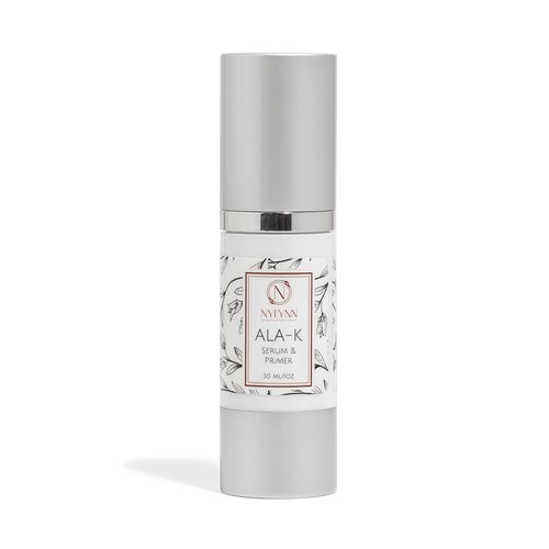 Nylynn Ala-K Alpha Lipoic Acid & DMAE Serum - Reduce Fine Lines & Wrinkles, Brighten Skin, Antioxidant Vitamin K Serum