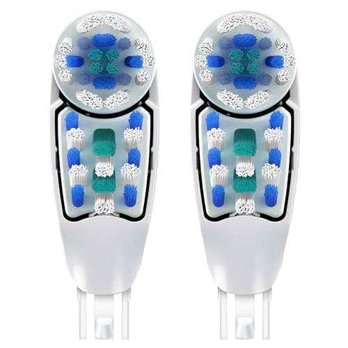 Oral-B Deep Clean Battery Powered Toothbrush Replacement Brush Heads Refill, Soft, 2 Count