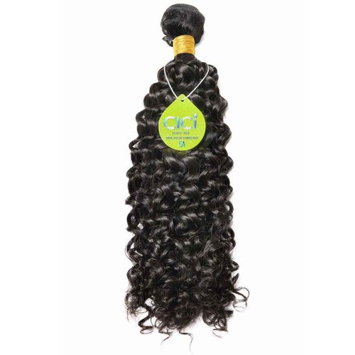 CICI Beauty Grade 5A Brazilian Curly wave 100% Virgin Human Hair Weaving 1 Bundle 26 Inches Natural Color