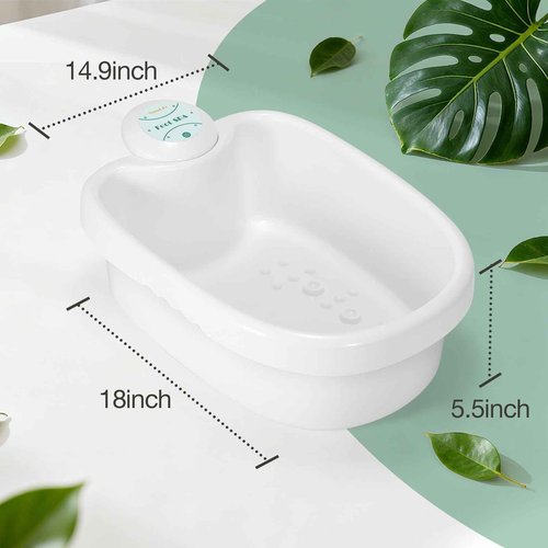 VnioLife Ionic Foot Bath Detox Machine with Bag, Portable Foot Detox Machine, Ionic Foot Spa Ion Cleanse for Home Beauty Salon Spa with Arrays, 100 Liners