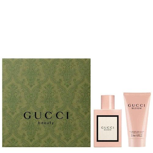 Gucci Bloom Eau De Parfum and Scented Lotion Gift Set Perfume for Women 1.6 oz and Perfumed Lotion for Women 1.6 oz