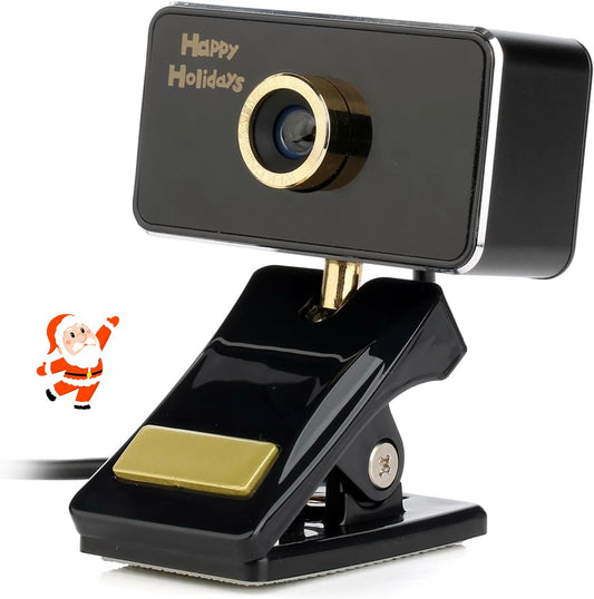 Anivia HD 720P Webcam Low Light Correction, Noise-Reducing Mic, for Skype, FaceTime, Hangouts, WebEx, PC/Mac/Laptop/MacBook/Tablet - Black