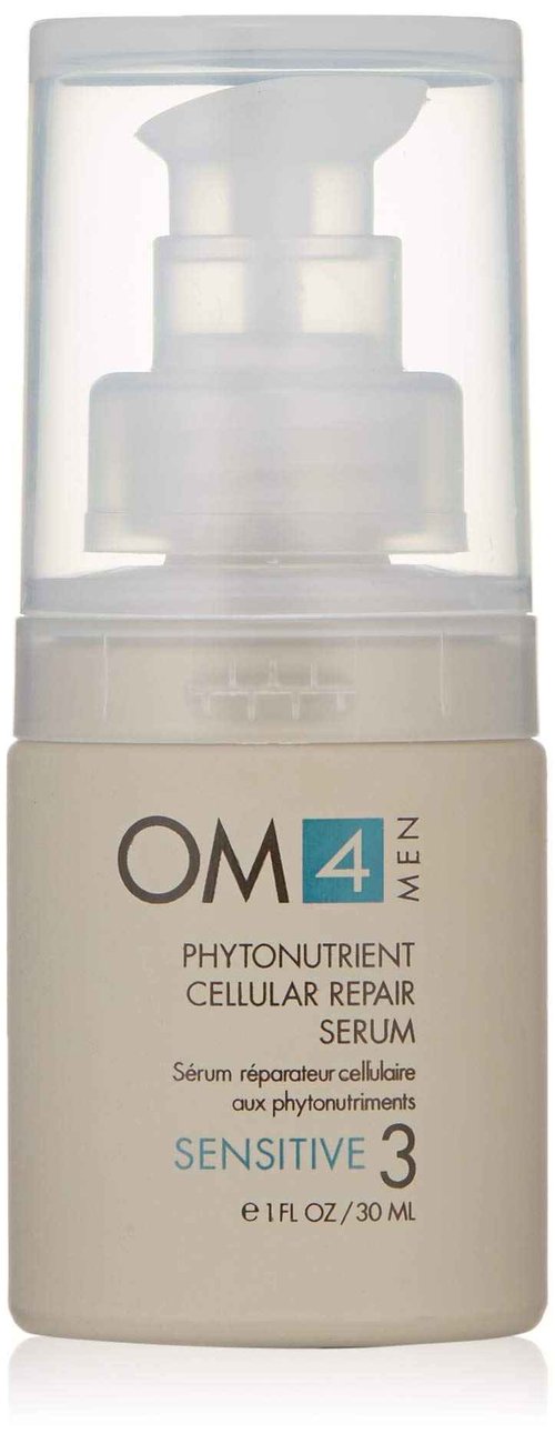 Organic Male OM4 Sensitive Step 3 - Phytonutrient Cellular Repair Serum- Ultra calming and soothing serum for men with Sensitive Skin