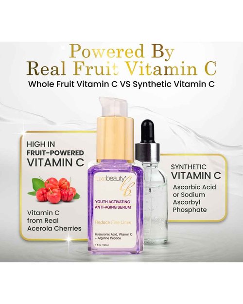 Luxe Beauty: Anti-Aging and Youth Activating Serum for Face and Eyes (1 Fl Oz)