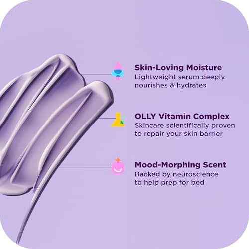 OLLY Renew Body Lotion-Serum with Vitamin D, Retinol & Botanicals ? Nourishing Cleanser for Skin Barrier Repair, Deep Hydration, Jasmine Bergamot Scent, 8oz