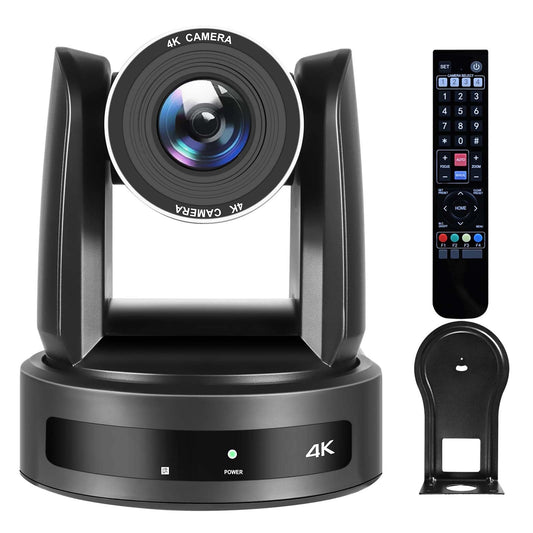 ADKIDO 4K PTZ Camera,20X PTZ Camera,4KP30 IP Streaming Output with HDMI,3G-SDI,USB 3.0 for Conferencing, Church and Schools.(SDI+HDMI+USB3.0+IP, 20X)