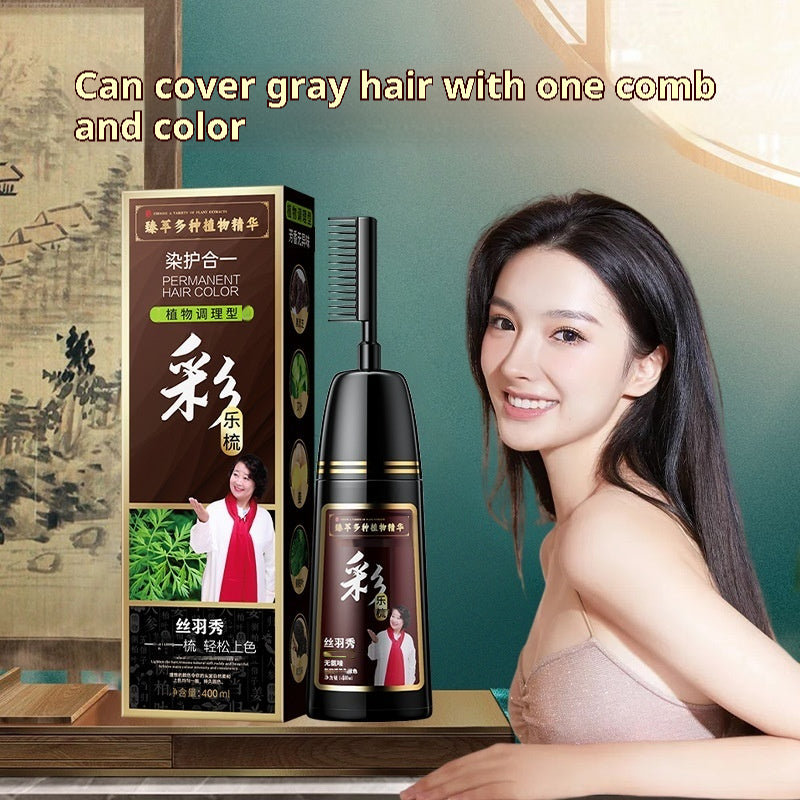 Hair Dye Color Cream for Covering White Hair - 400ml