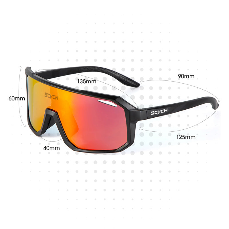 Cycling Glasses for Men & Women - UV400 Sports Sunglasses