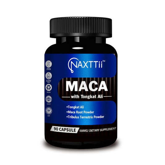 17-in-1 Maca Root & Ashwagandha Energy Supplement - 90 Capsules