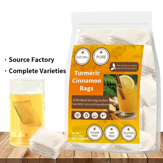 Turmeric Ginger & Cinnamon Herbal Tea Bags
