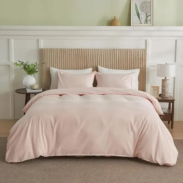 Queen Pleated Duvet Cover - Multiple Colors Available