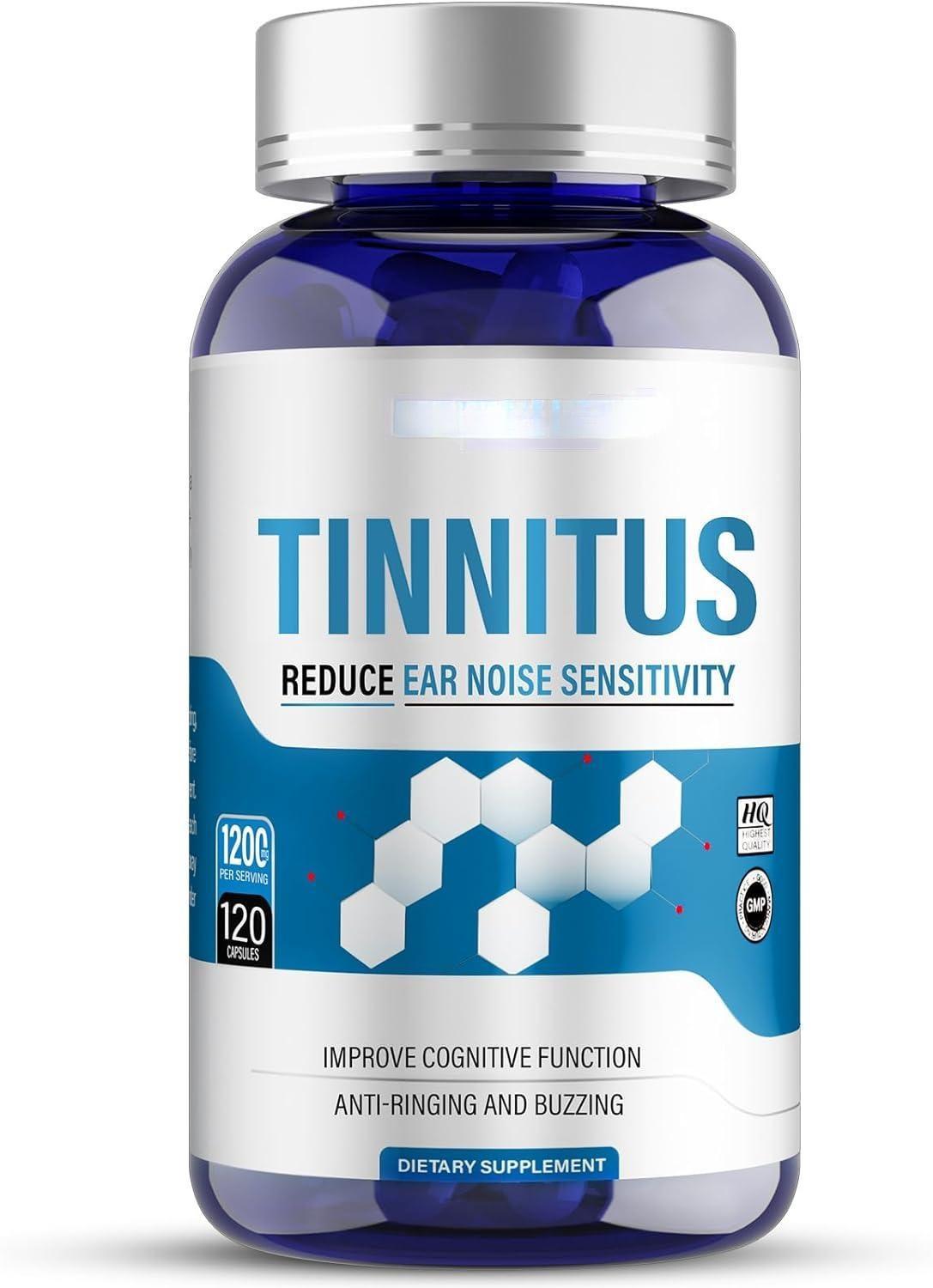 Tinnitus Relief Supplement Capsules 120-Count