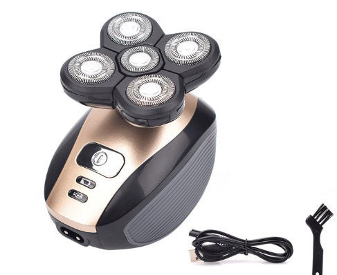 5-in-1 Electric Shaver for Men, 4D Floating Head, Rechargeable