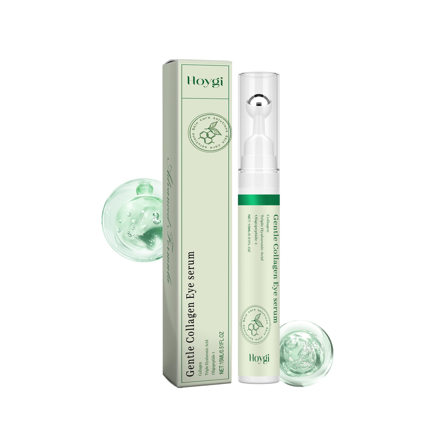 Collagen Eye Serum Roller - Hydrating and Firming Eye Treatment 15ml