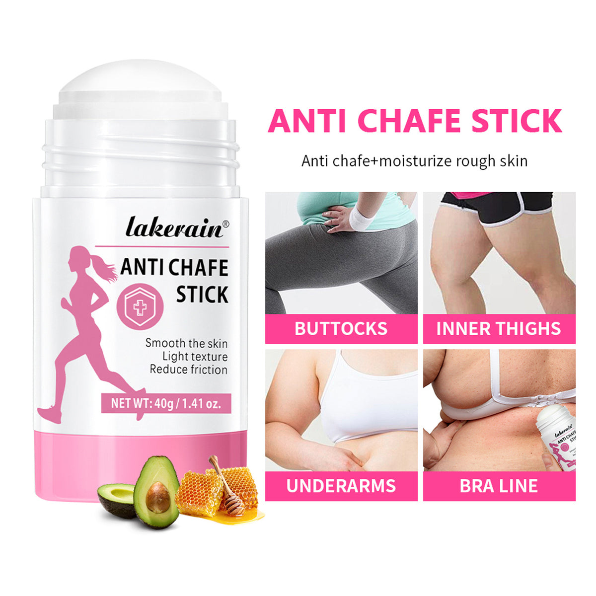 Moisturizing Skin Body Friction Protection Cream Stick