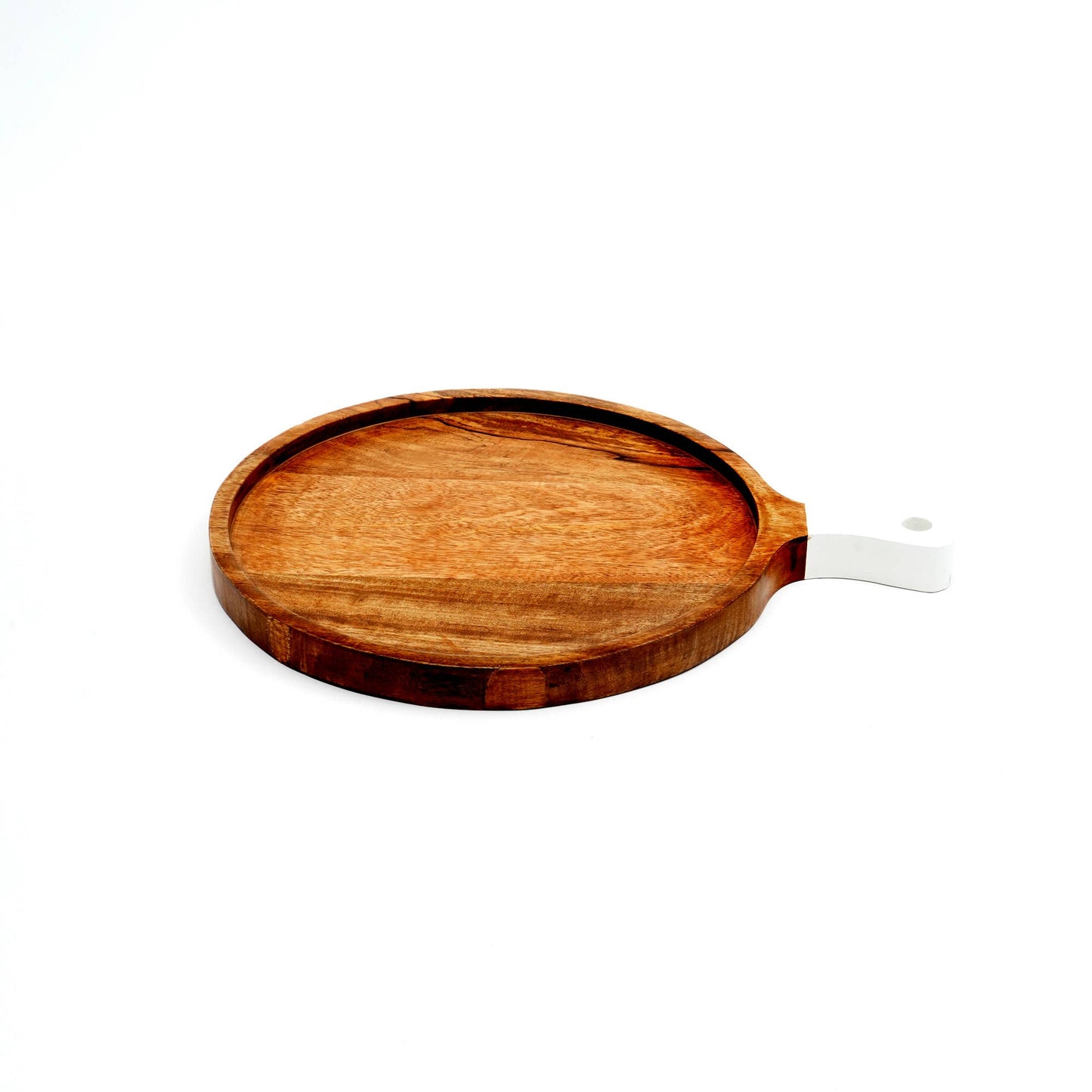 Wooden Cheese Board - Natural Wood Cutting Board 14x9"