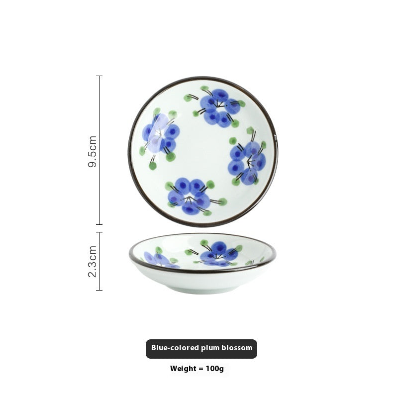 Ceramic Plant Flower Dish Saucer for Home & Garden Kitchen Decor