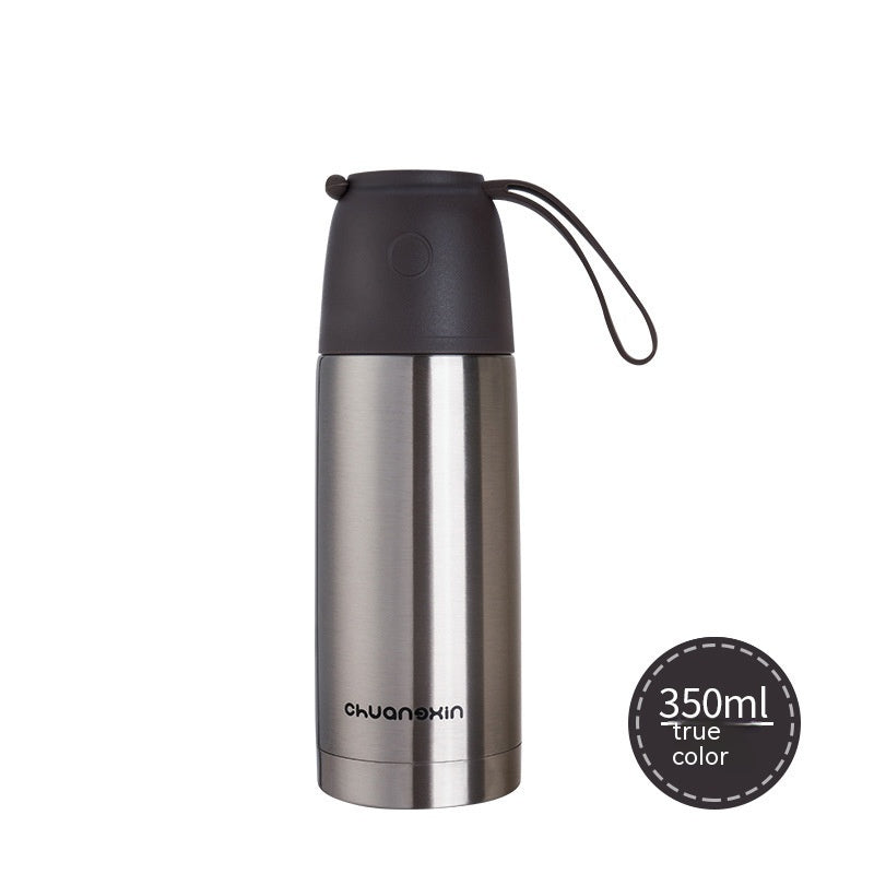 Insulated Stainless Steel Thermos Cup with Large Capacity - Multiple Colors