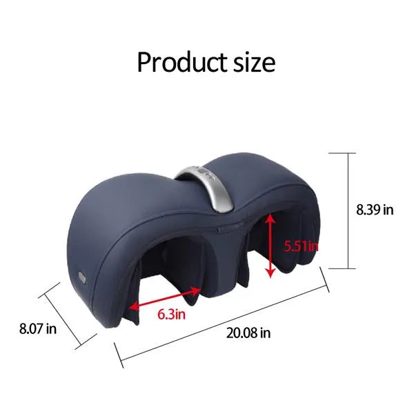 Air Pressure Knee Massager for Pain Relief - Dark Blue