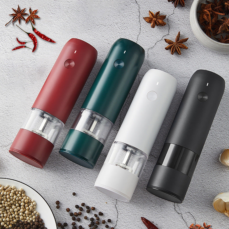 Rechargeable Electric Pepper Grinder - Multifunctional Seasoning Mill