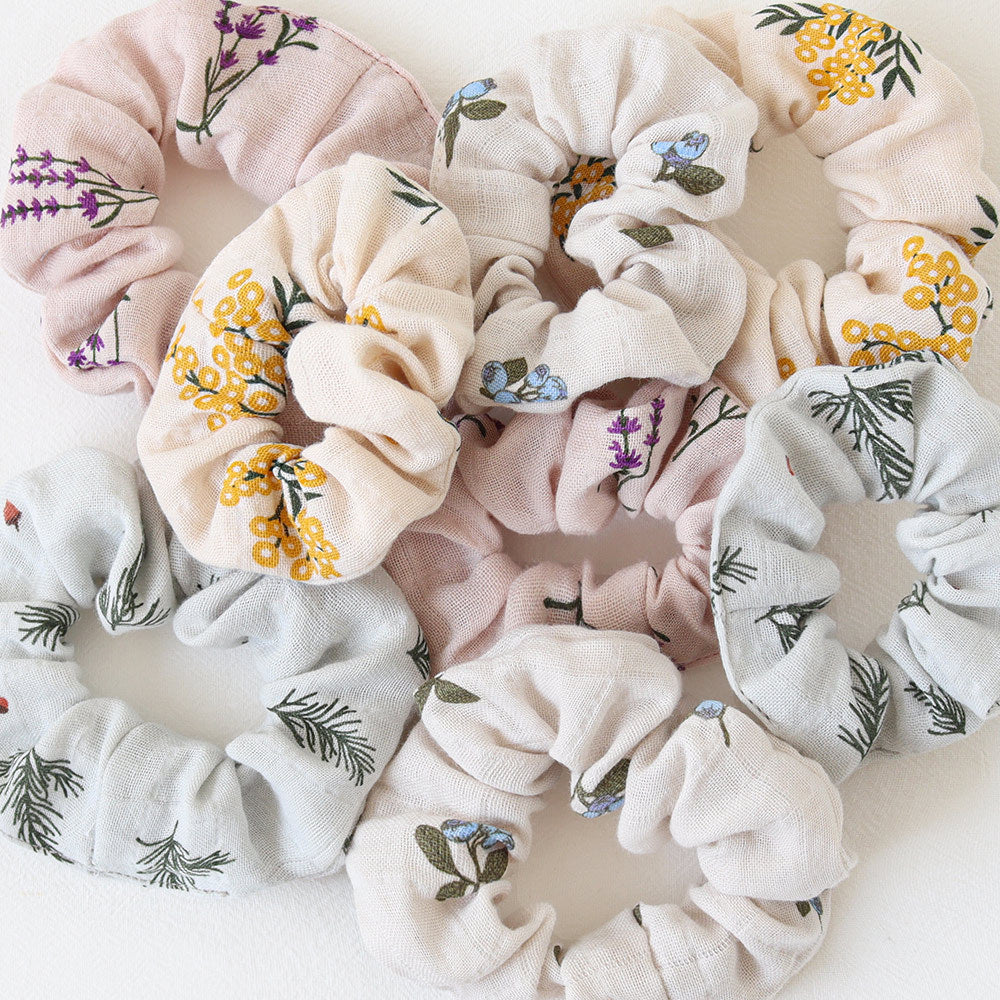 Children's Hair Bands Set - Cotton Hair Clips & Ropes