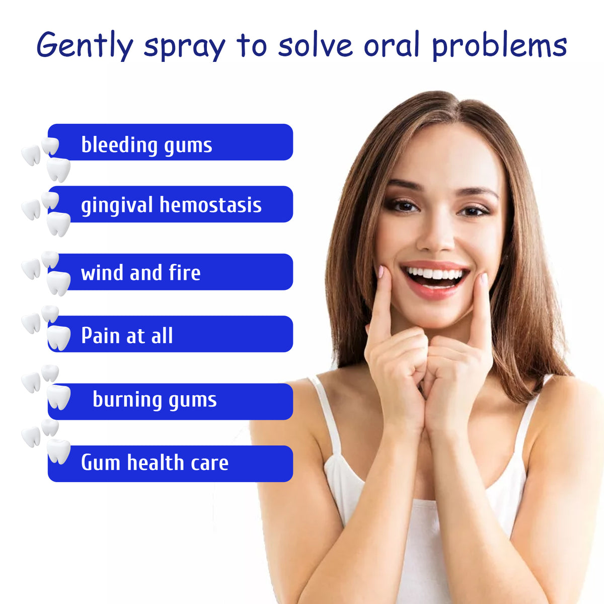 Oral Care Spray with Glycerin & Eucalyptus - 20ml