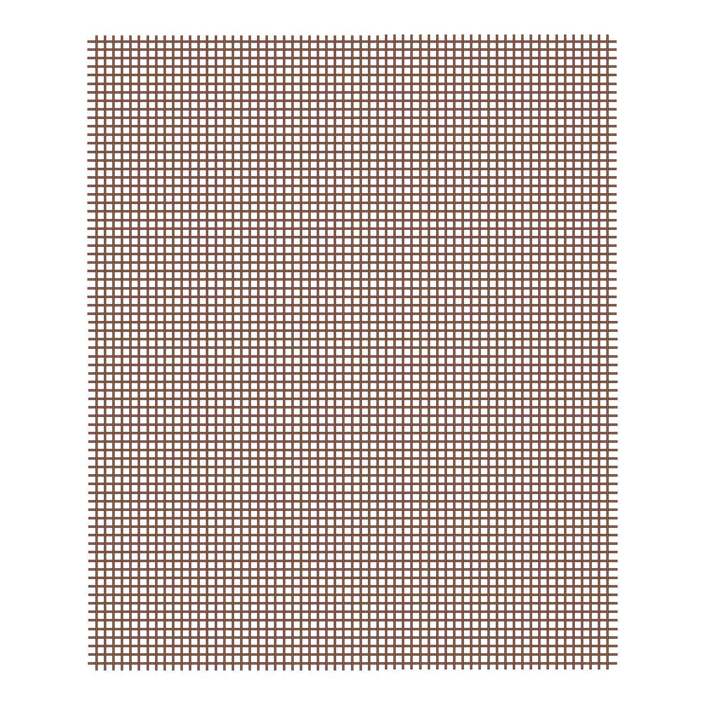 Reusable Non-Stick BBQ Grill Mat - Beige, 500°F Heat Resistant