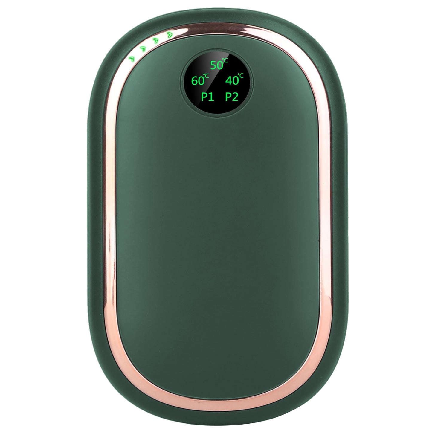 Rechargeable Hand Warmer with Digital Display - 3 Heating Levels