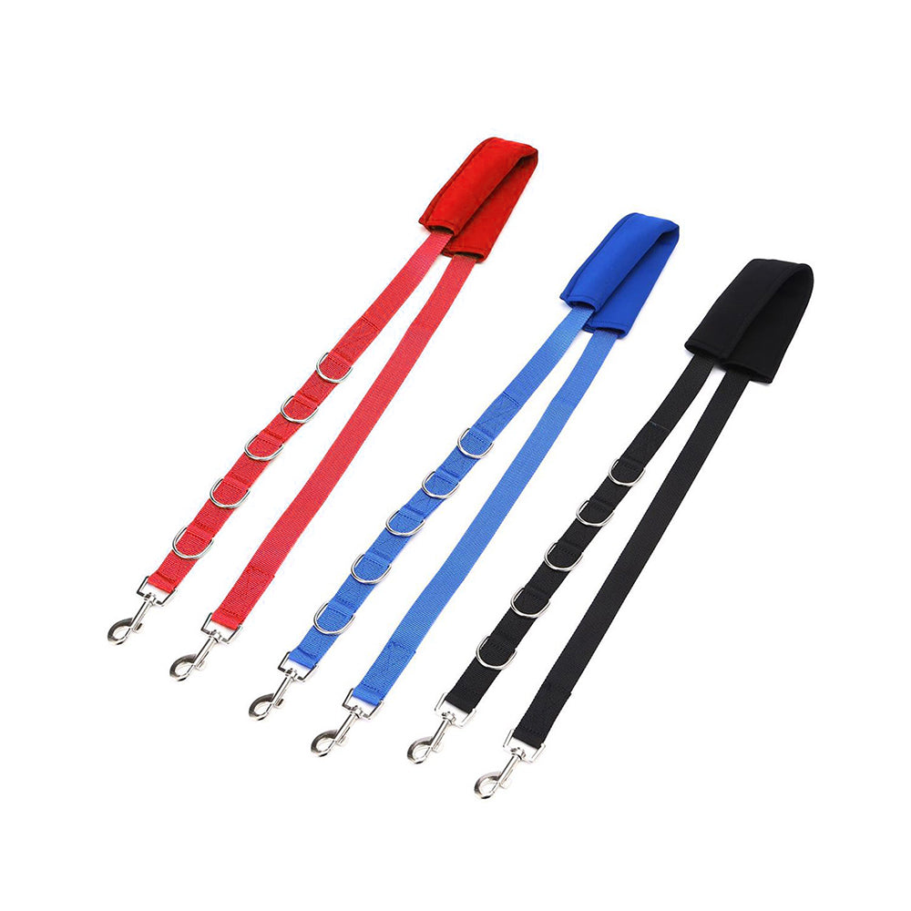 Adjustable Dog Grooming Belly Strap with D-Rings - Bathing Band for Pets