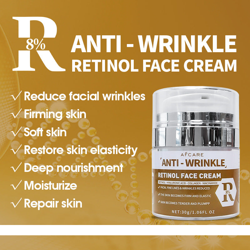 Collagen Retinol Facial Cream - Moisturizing and Revitalizing - 30ml