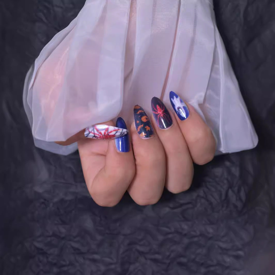 European, American & French Style Fake Nail Patch Set for Nail Art