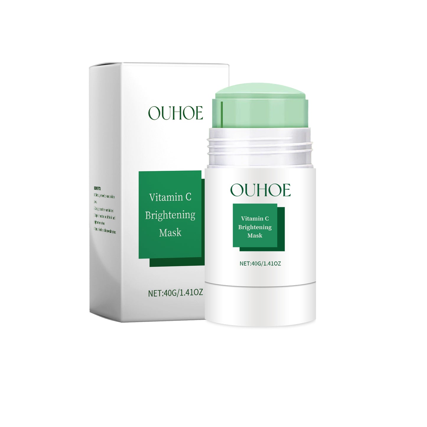 Green Tea Solid Cleansing Mask - Pore Purifying & Hydrating Facial Treatment
