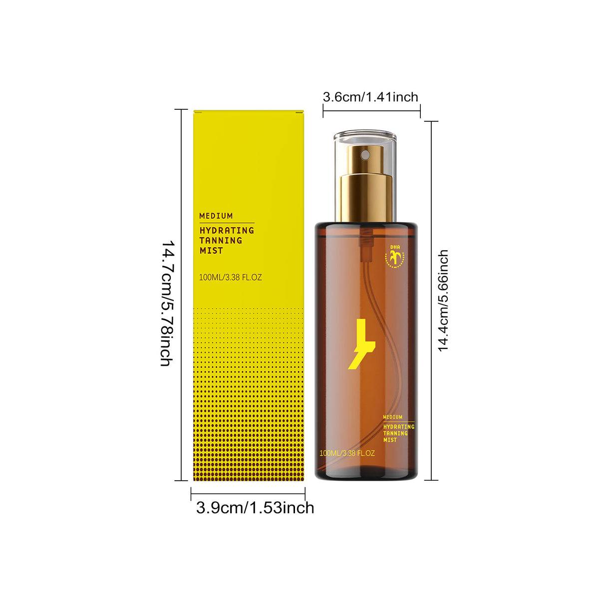 Moisturizing & Blackening Body Spray 100ml