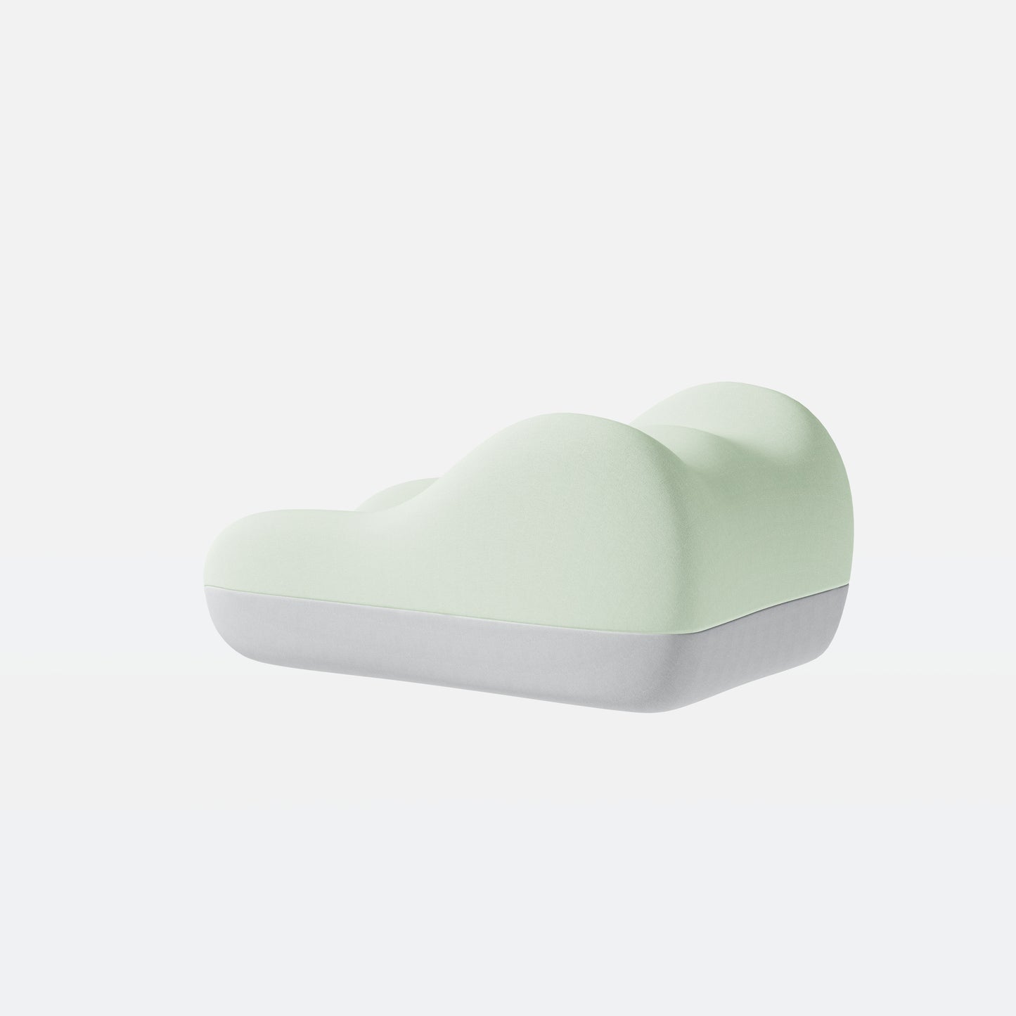 Ergonomic Memory Foam Sex Pillow for Couples - Green