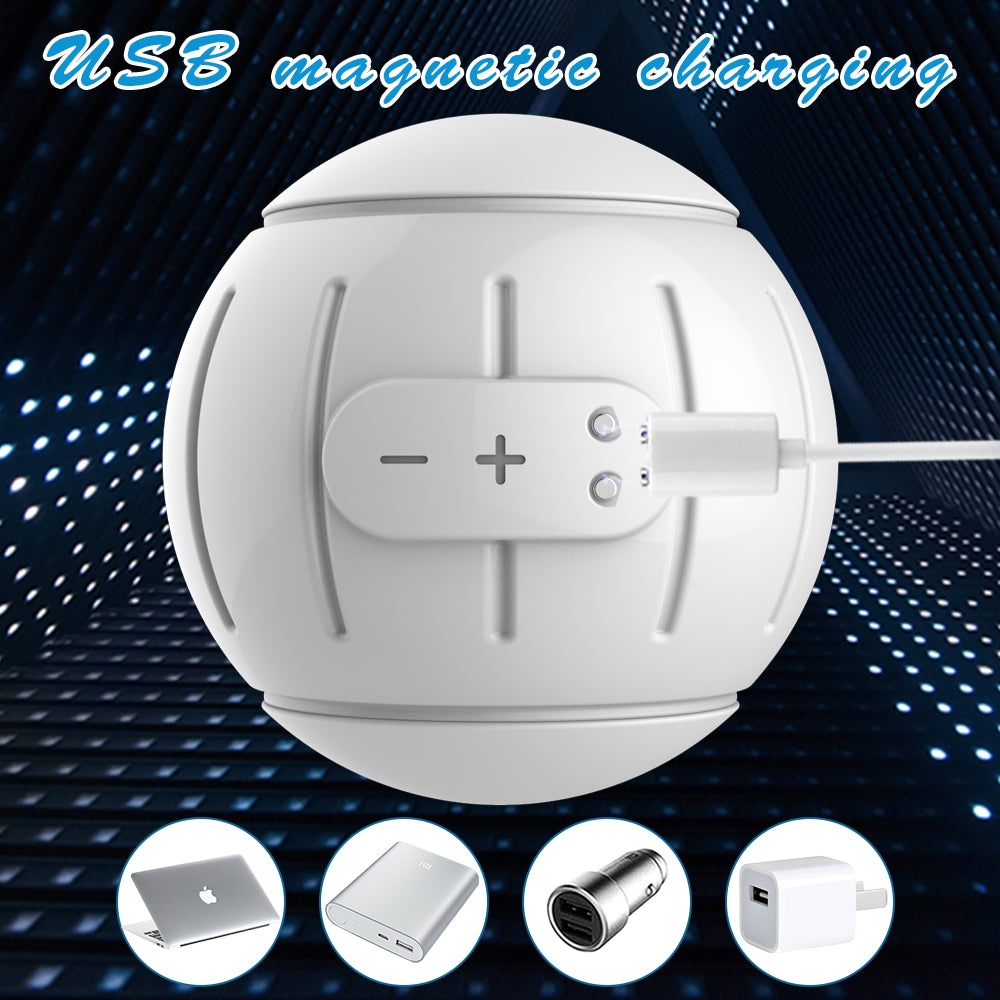 Men's Fitness Training Equipment with 10-Frequency Rotation - USB Charging