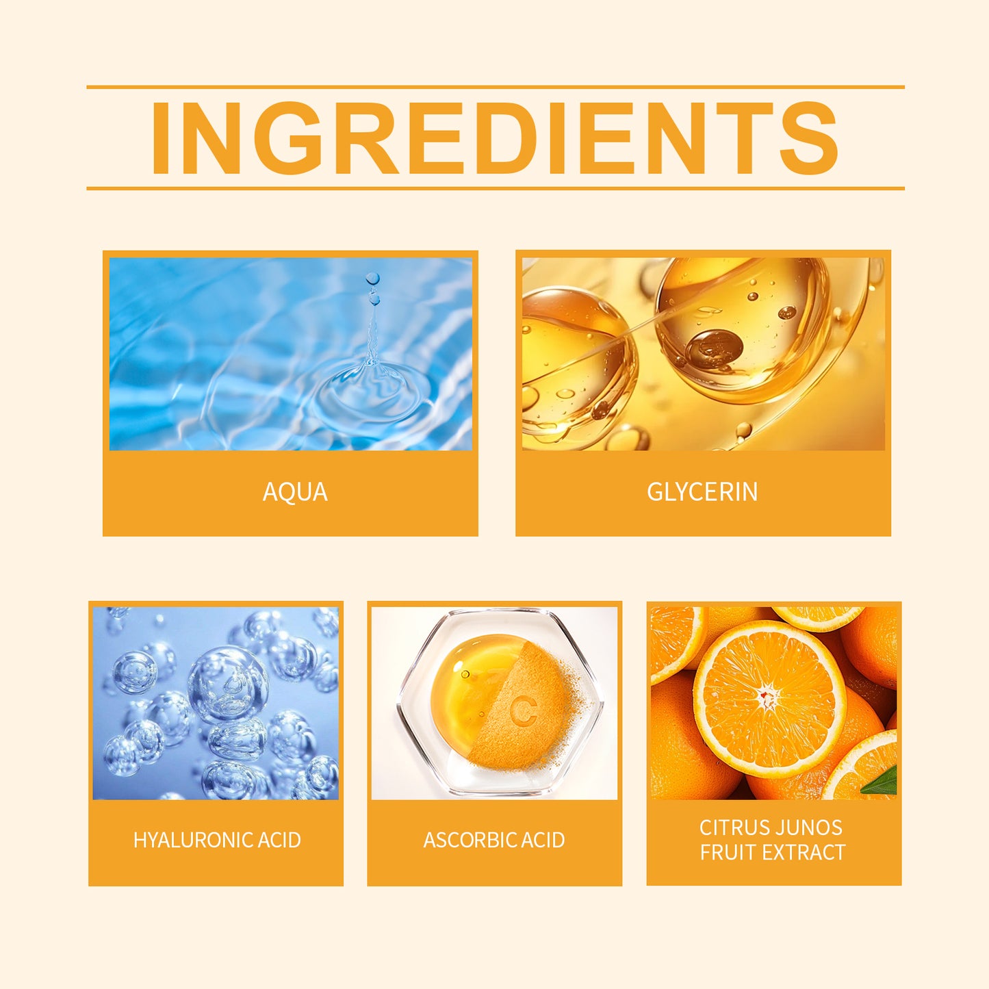 Vitamin C Facial Toner with Hyaluronic Acid - Brightening & Hydrating 100ml