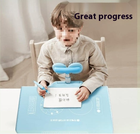 Adjustable Sitting Posture Device for Students - Wooden Table Board, Multi-Color