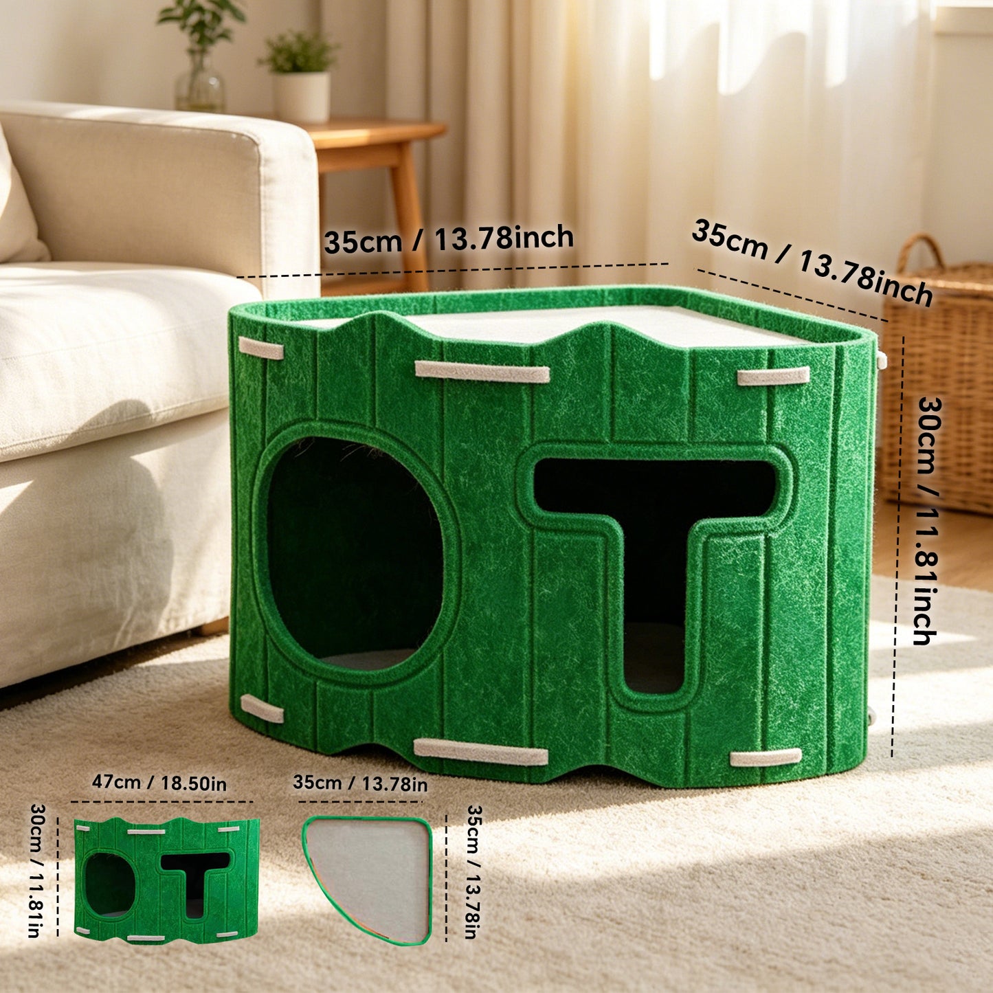 Multi-layer Stackable Cat Bed for Pet Houses & Cages - Self Pickup Only