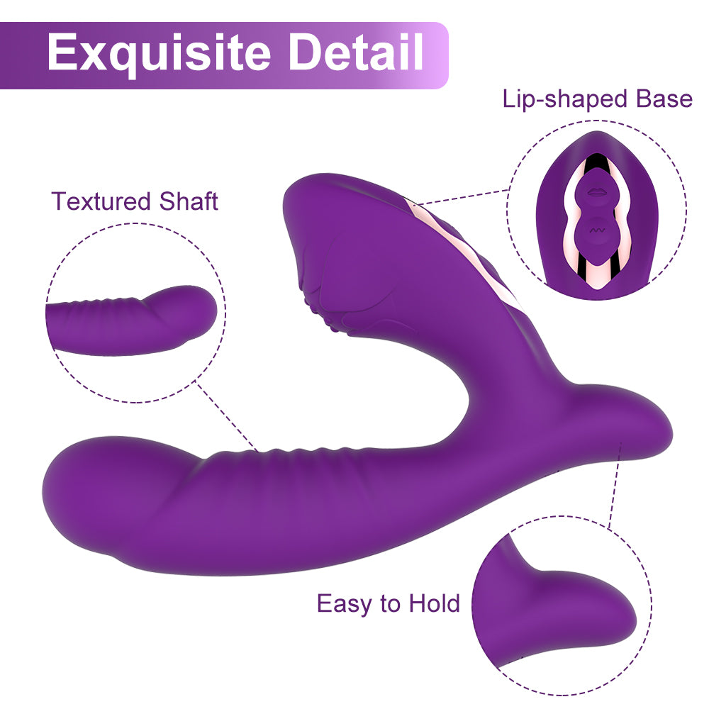 15-Mode Vibrating Dildo Vibrator for Female Pleasure