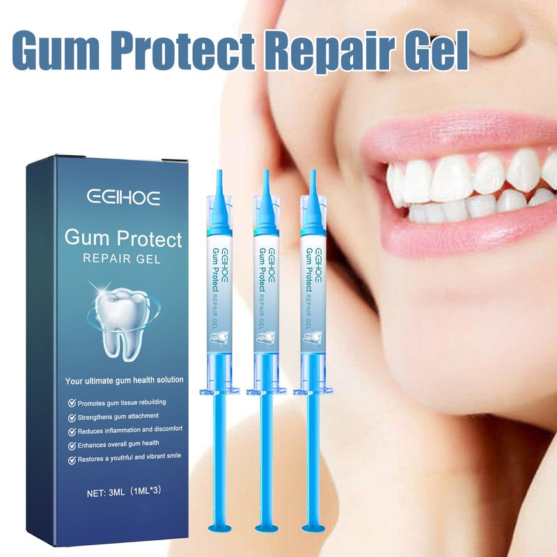 Gum Repair Gel with Honeysuckle & Mint - 3 Pack