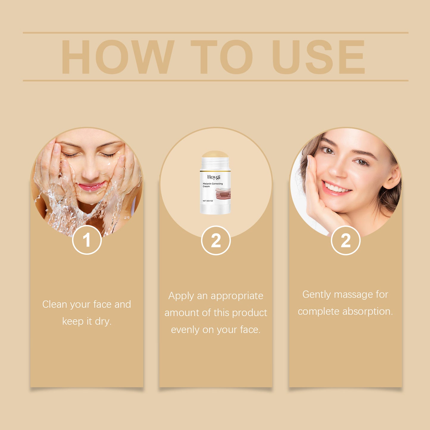 Hydrating Face Moisturizer Stick with Vitamin C & Retinol - Multiple Sizes