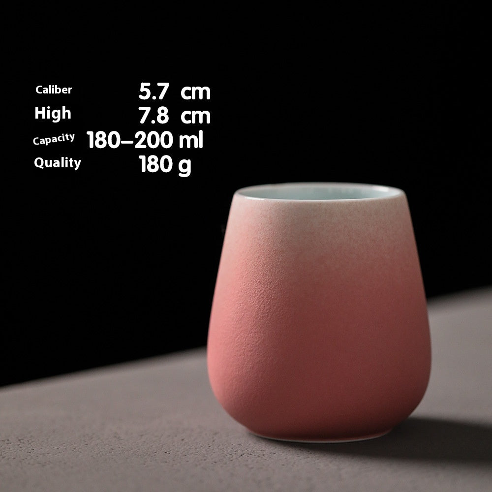 Japanese Style Ceramic Frost Mug - Creative High-Temperature Resistant Drinkware