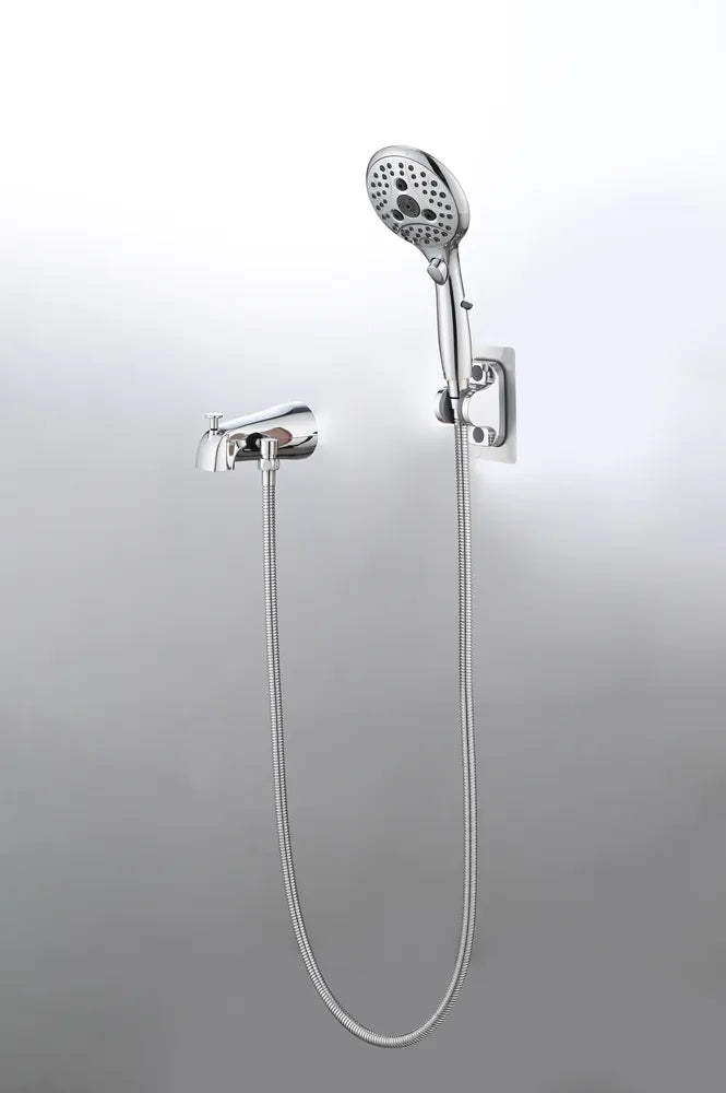 6-Mode High-Pressure Handheld Shower Head with Water Pause Switch