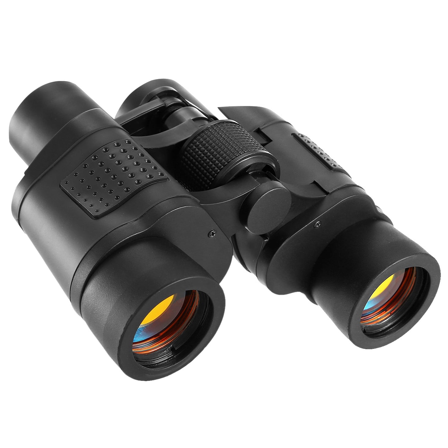 Portable HD Binoculars with Low Light Night Vision - Black