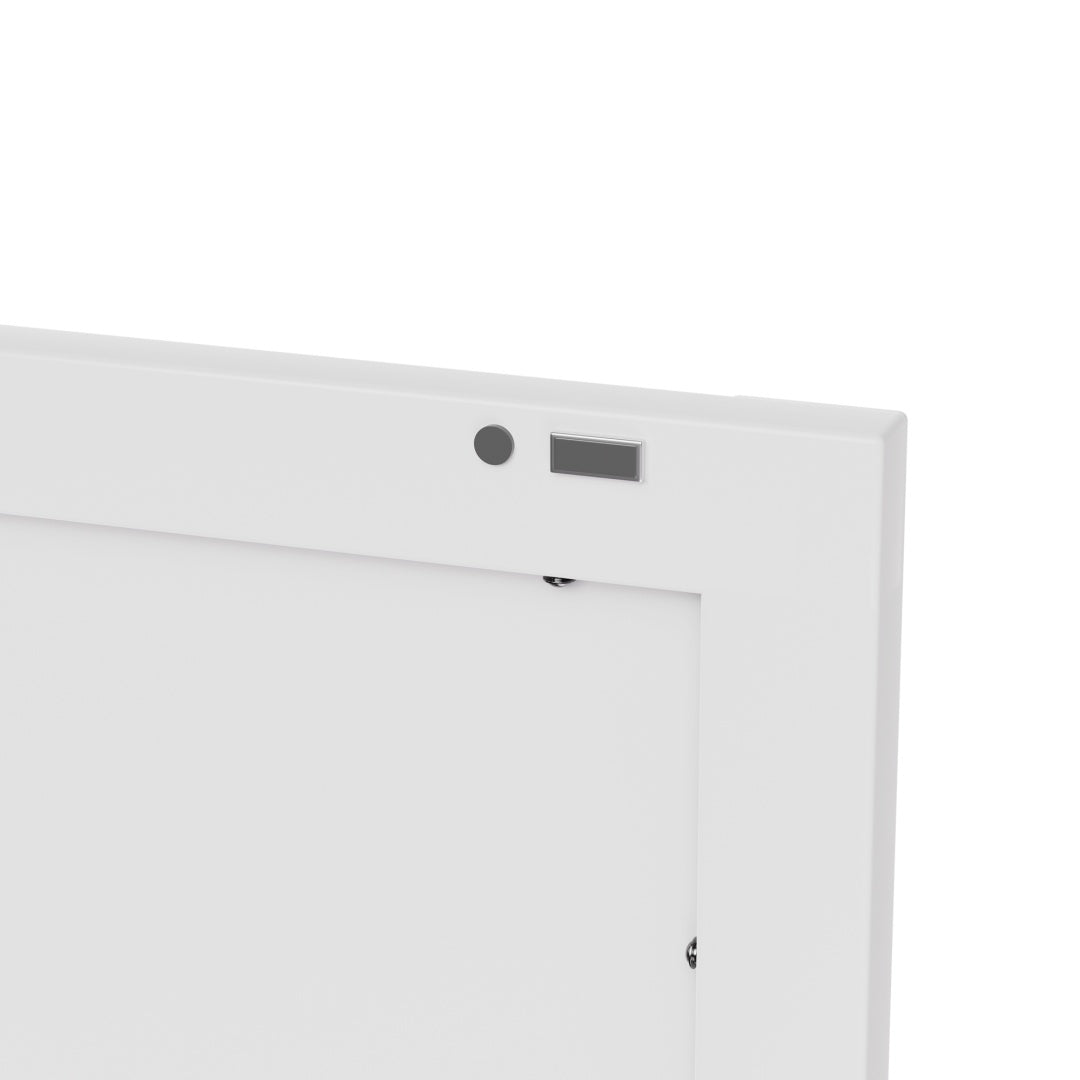 71in Tall Corner Storage Cabinet With 2 Doors, 5-Tier Metal